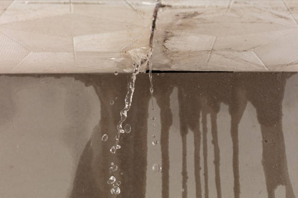 Professional Burst Pipe Cleanup technician working in Harmon, IL